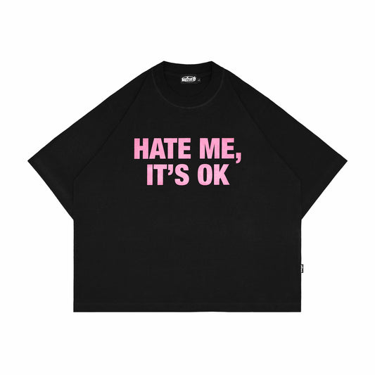Avoir Black Boxy T Shirt