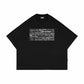 Posed Black Boxy T Shirt