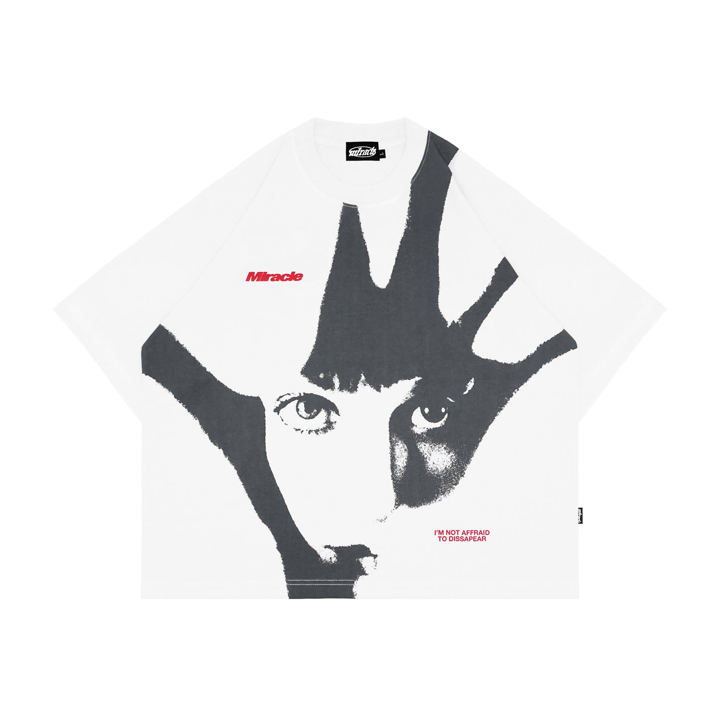 Visus White Boxy T Shirt