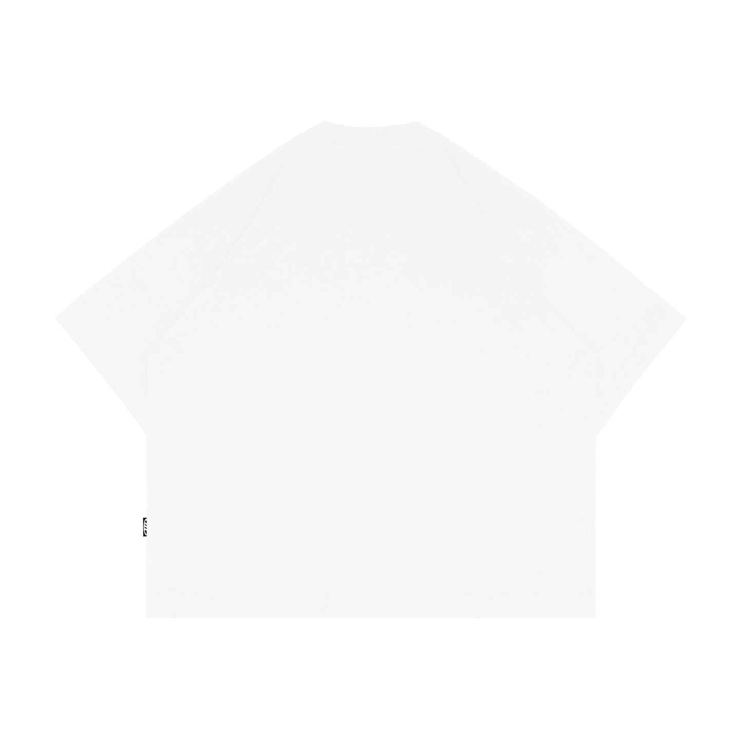 Calme White Boxy T Shirt