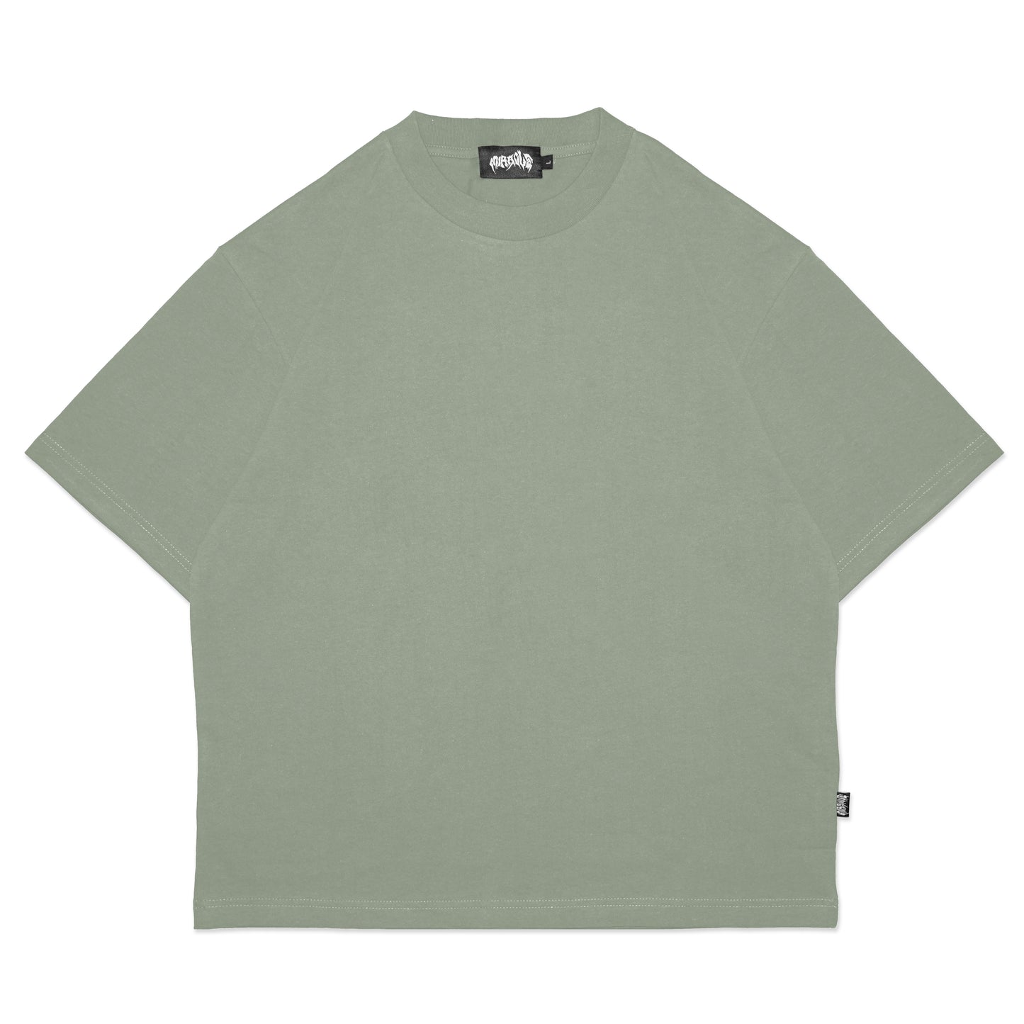 Miracle Mates - Heavycotton Sage Green T Shirt I Kaos Polos Oversized 16s
