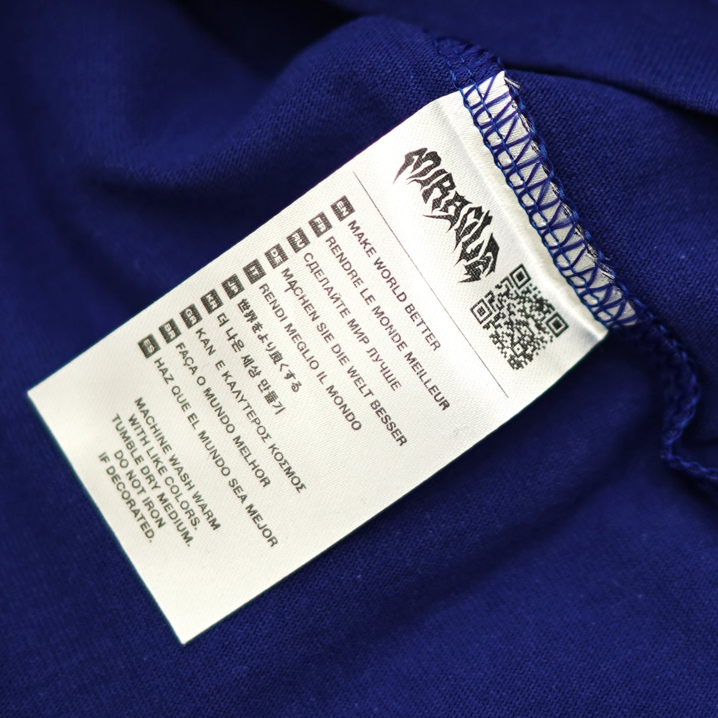 Miracle Mates - Heavycotton Blue T Shirt I Kaos Polos Oversized 16s