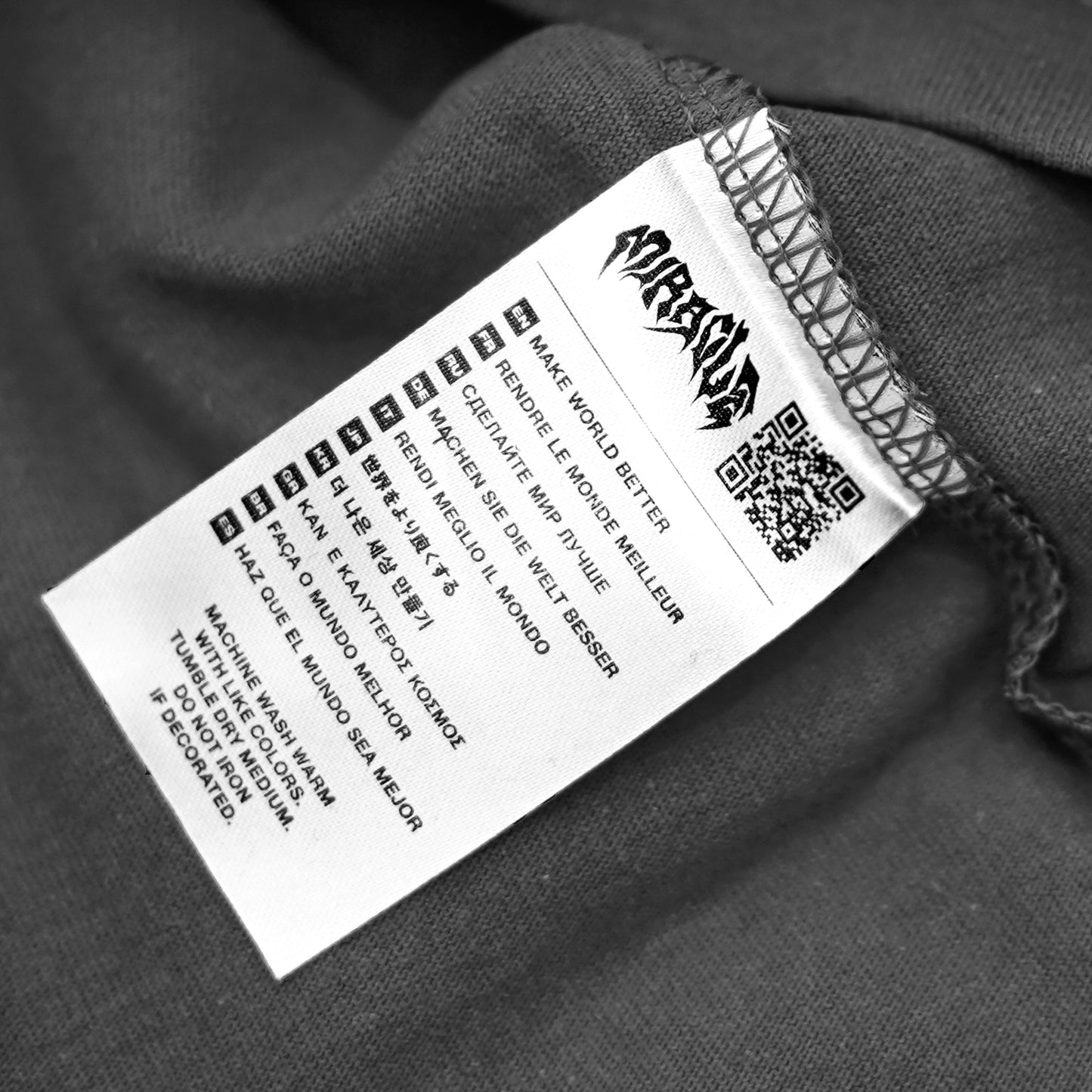 Miracle Mates - Heavycotton Grey T Shirt I Kaos Polos Oversized 16s