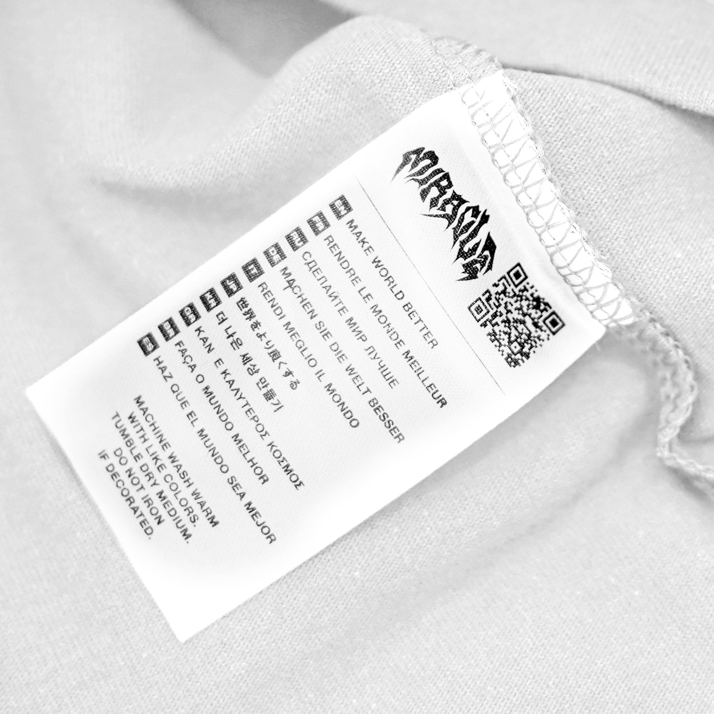 Miracle Mates - Heavycotton White T Shirt I Kaos Polos Oversized 16s