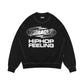 Miracle Mates - Blade Crewneck Black Oversized