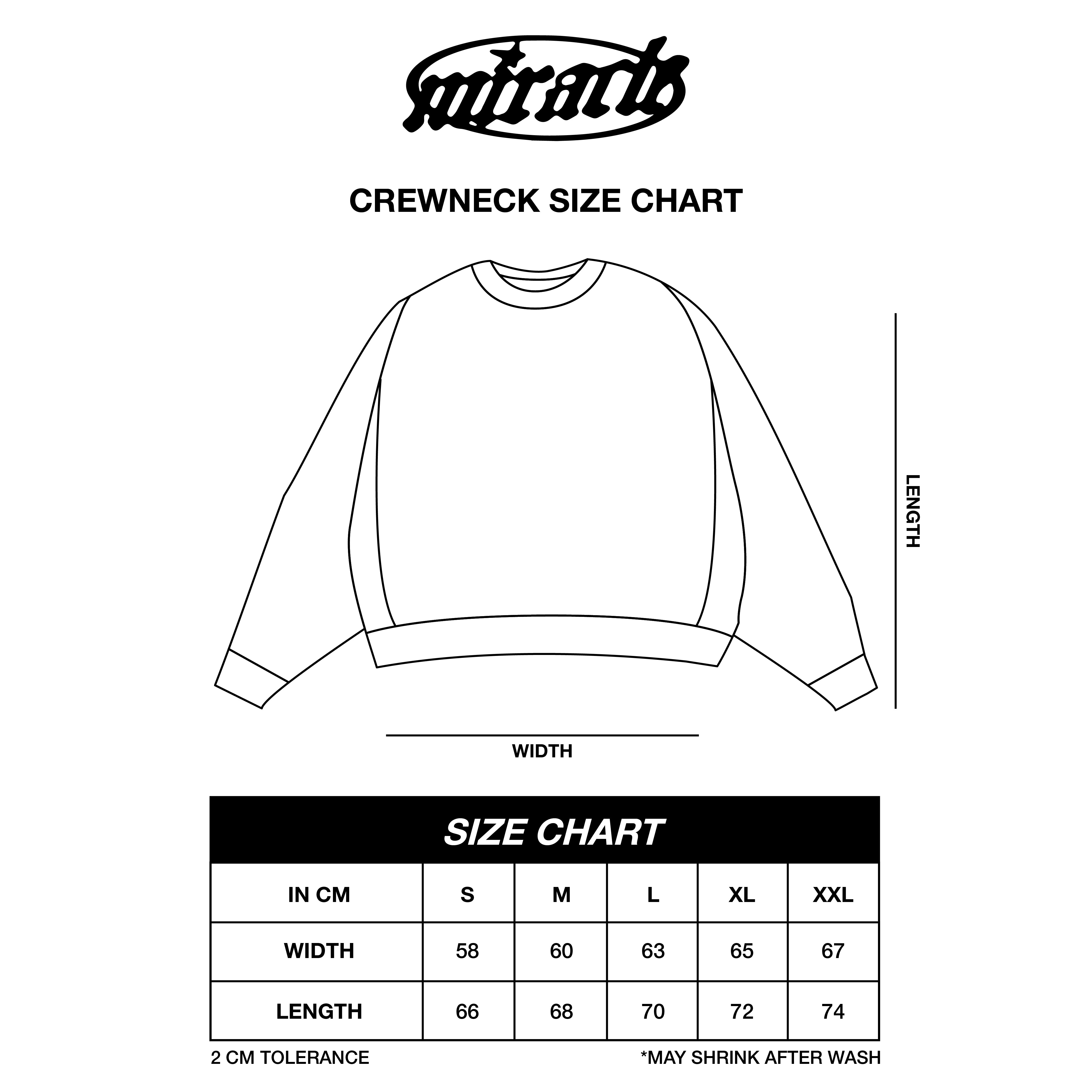 Blade Crewneck Black Oversized – Miracle Mates