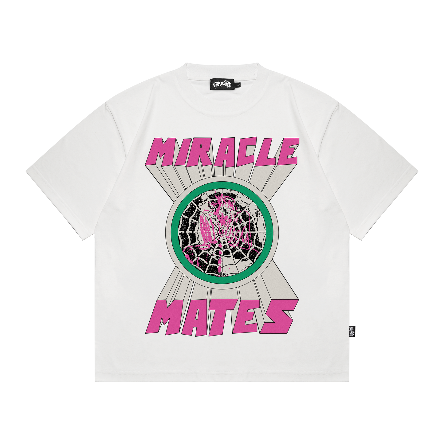 Miracle Mates - Depend White Oversized T Shirt