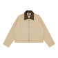 Braided Beige Work Jacket