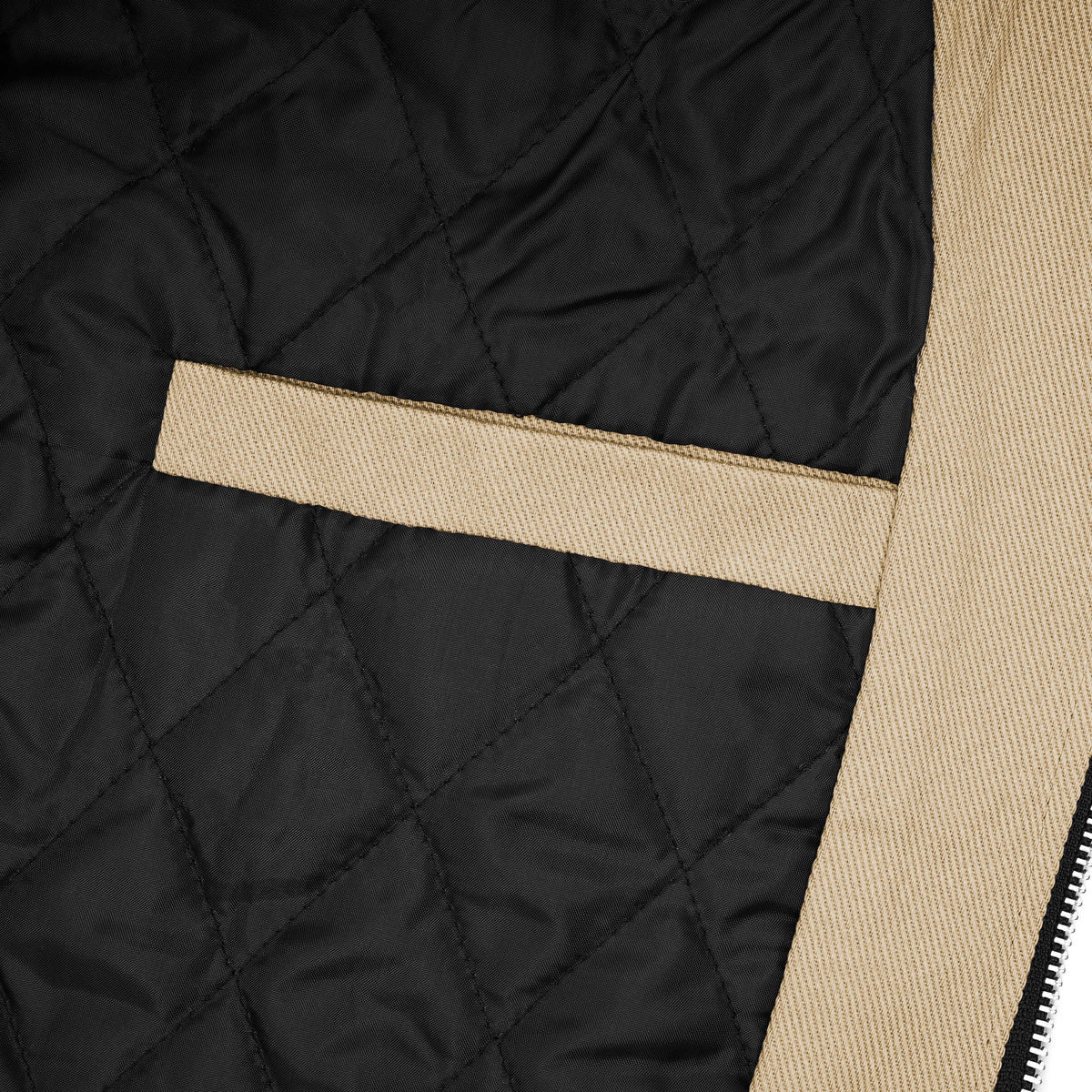 Braided Beige Work Jacket