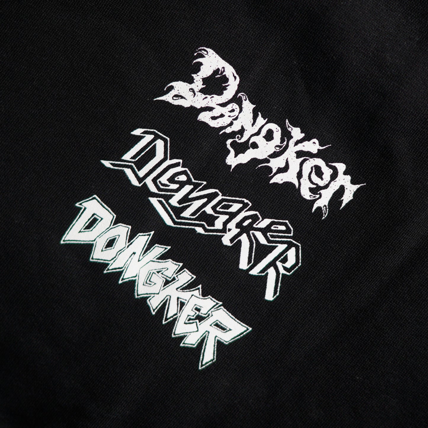 Miracle Mates - Terlalu Bodoh Black Hoodie Collaboration Dongker