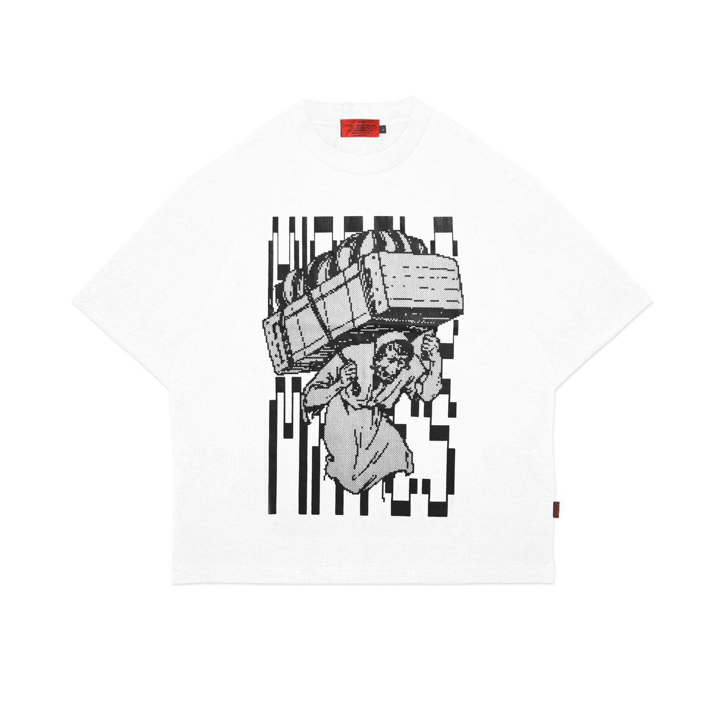 Miracle Mates - Void White T Shirt Collaboration Bharata Danu