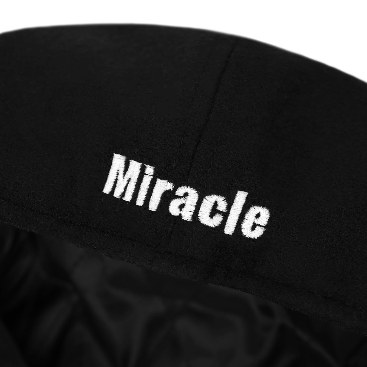 Britten Black Flat Cap