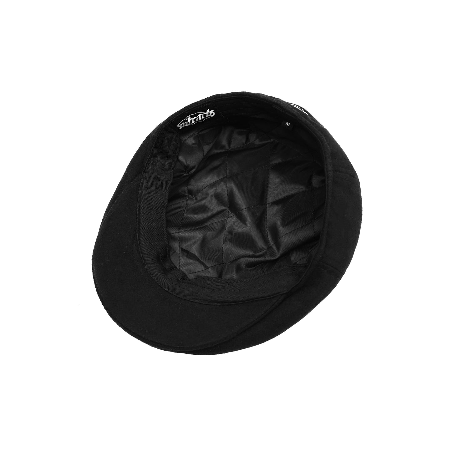Ordern Black Flat Cap
