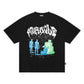 Miracle Mates - Gaze Black Oversized T Shirt