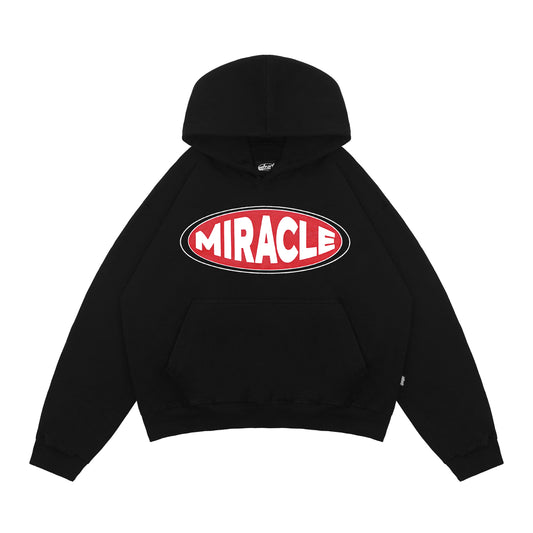 Miracle Mates - Snerta Black  Boxy Hoodie