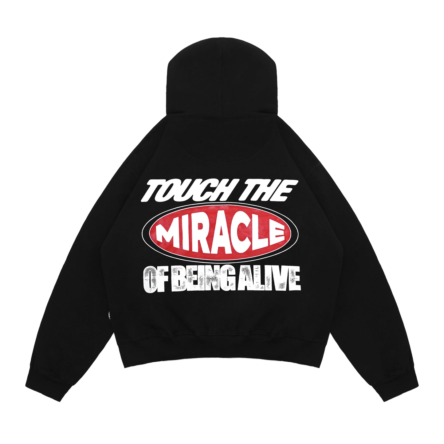 Miracle Mates - Snerta Black  Boxy Hoodie