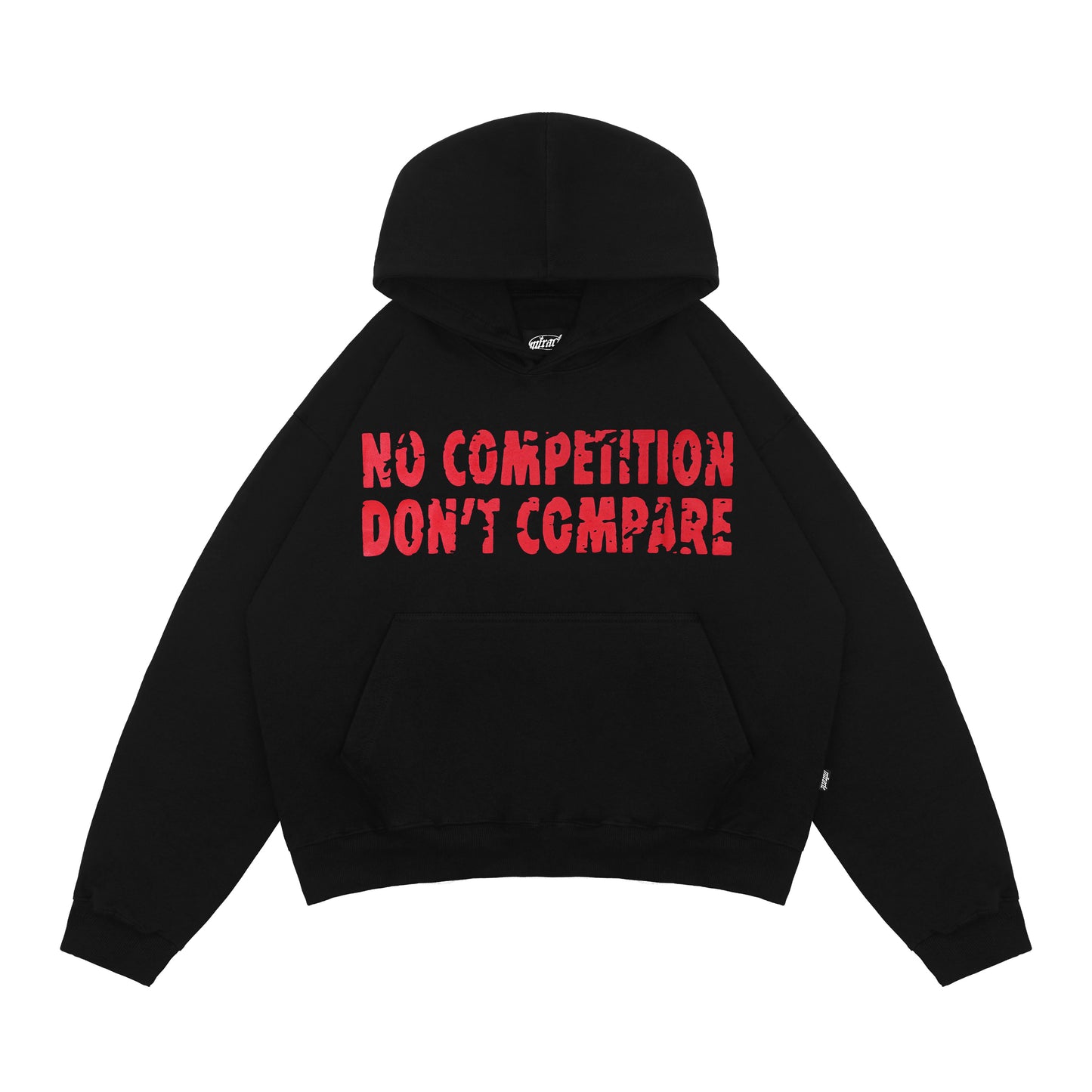 Miracle Mates - Stag Black  Boxy Hoodie