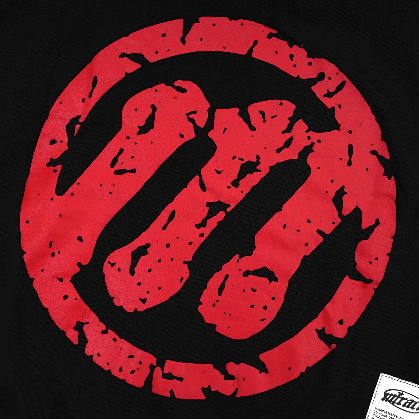 Miracle Mates - Stag Black  Boxy Hoodie