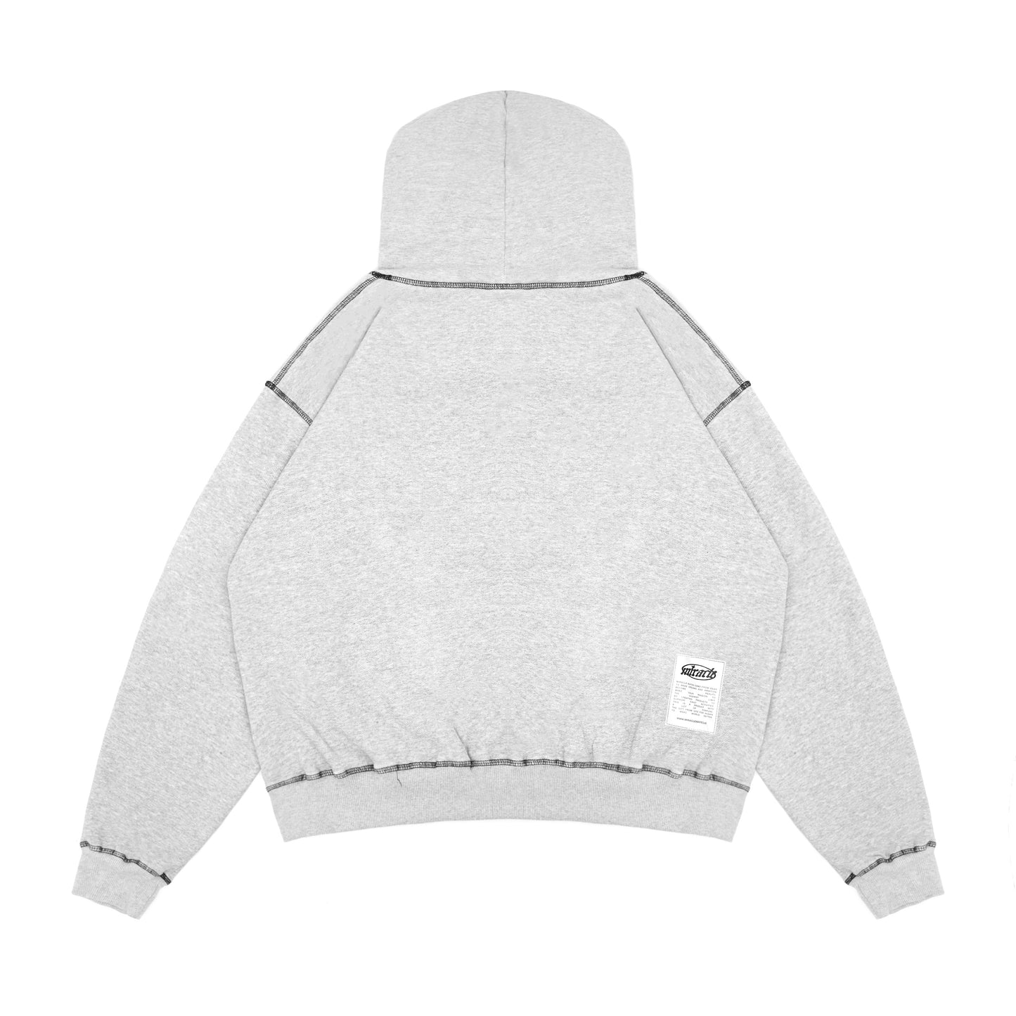 Miracle Mates - Diviser Grey Boxy Hoodie