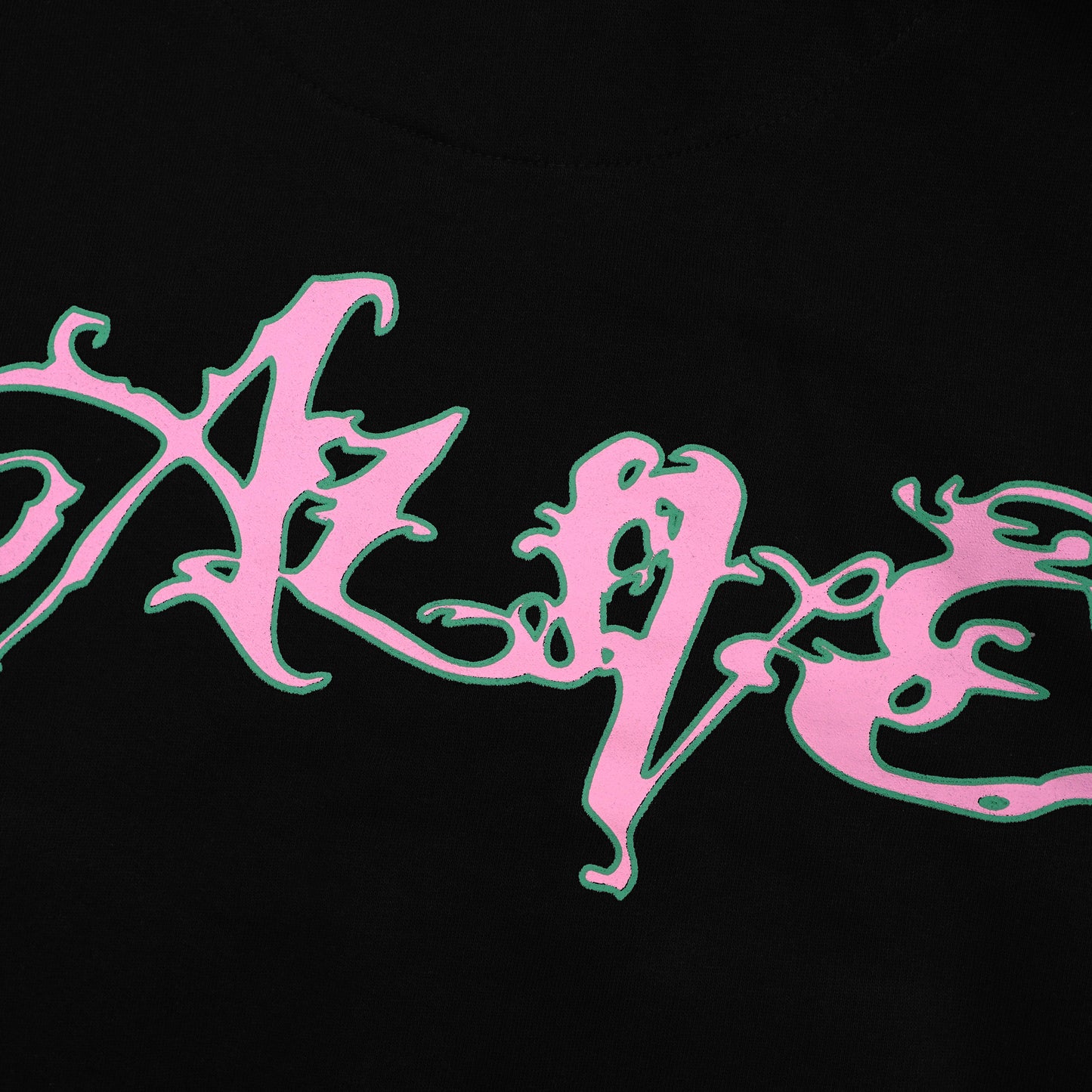 Miracle Mates - Repov Black Boxy Zip Hoodie