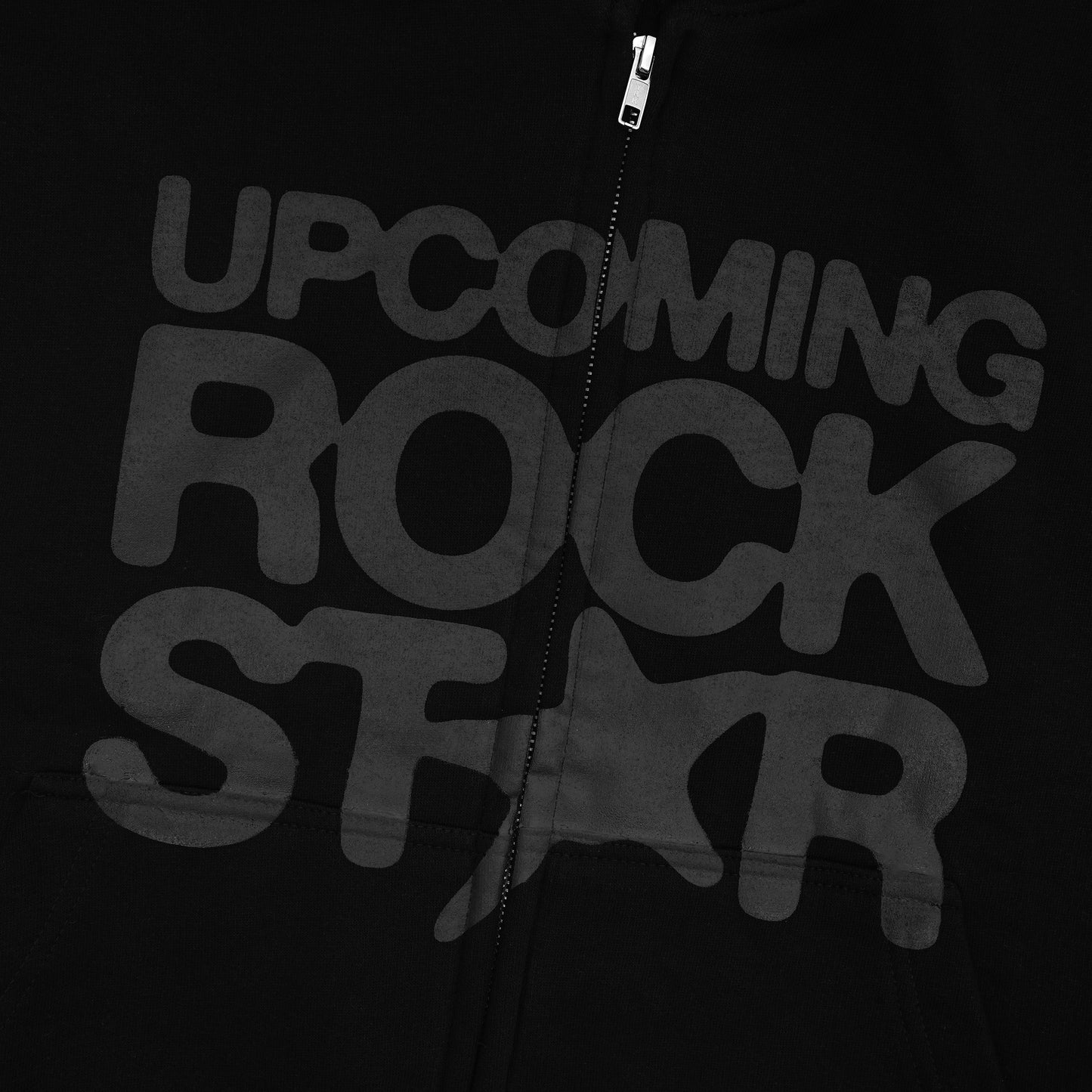 Miracle Mates - Cursive Black Boxy Hoodie