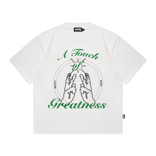 Miracle Mates - Hollyx White Oversized T Shirt