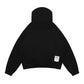 Column Black Zip Hoodie Collaboration Evil