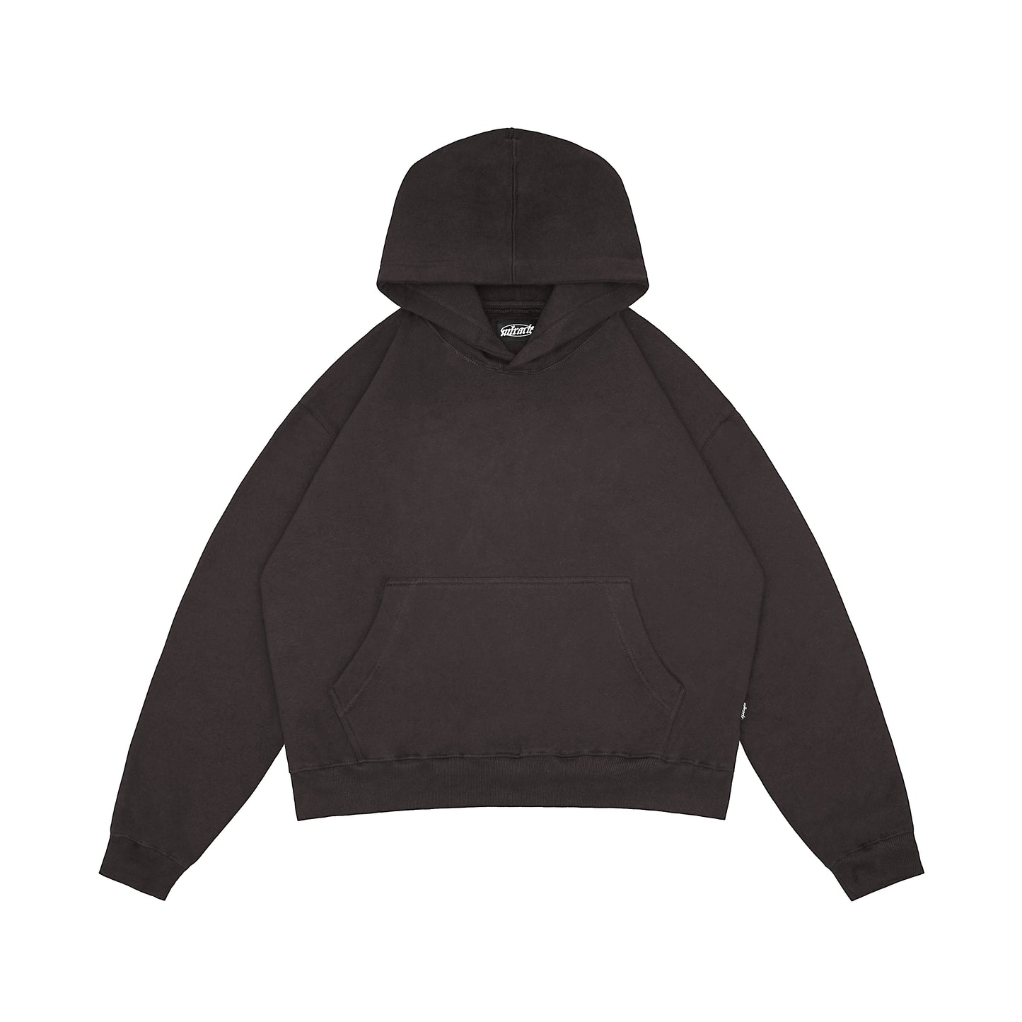 Plein Brown Boxy Hoodie