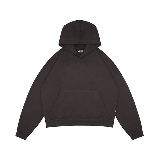 Plein Brown Boxy Hoodie
