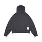 Plein Dark Grey Boxy Hoodie