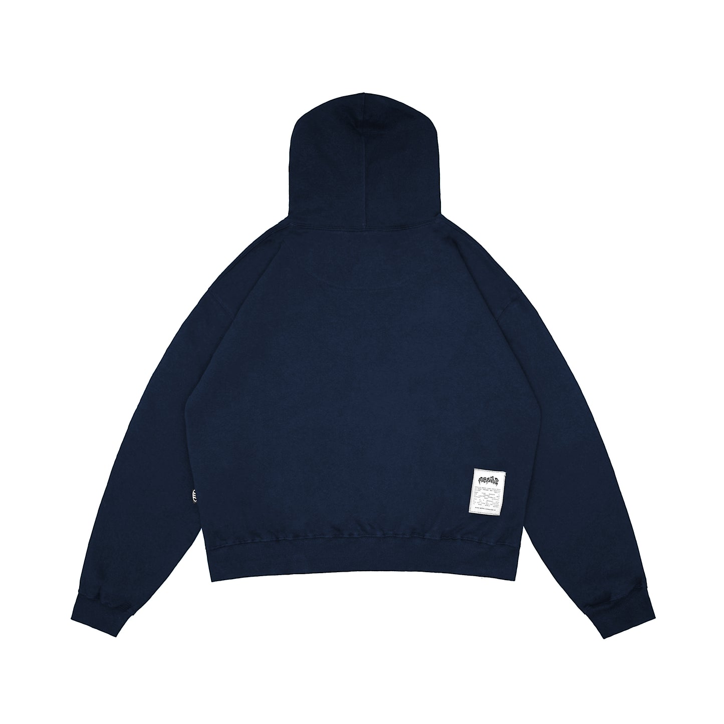 Plein Navy Boxy Hoodie