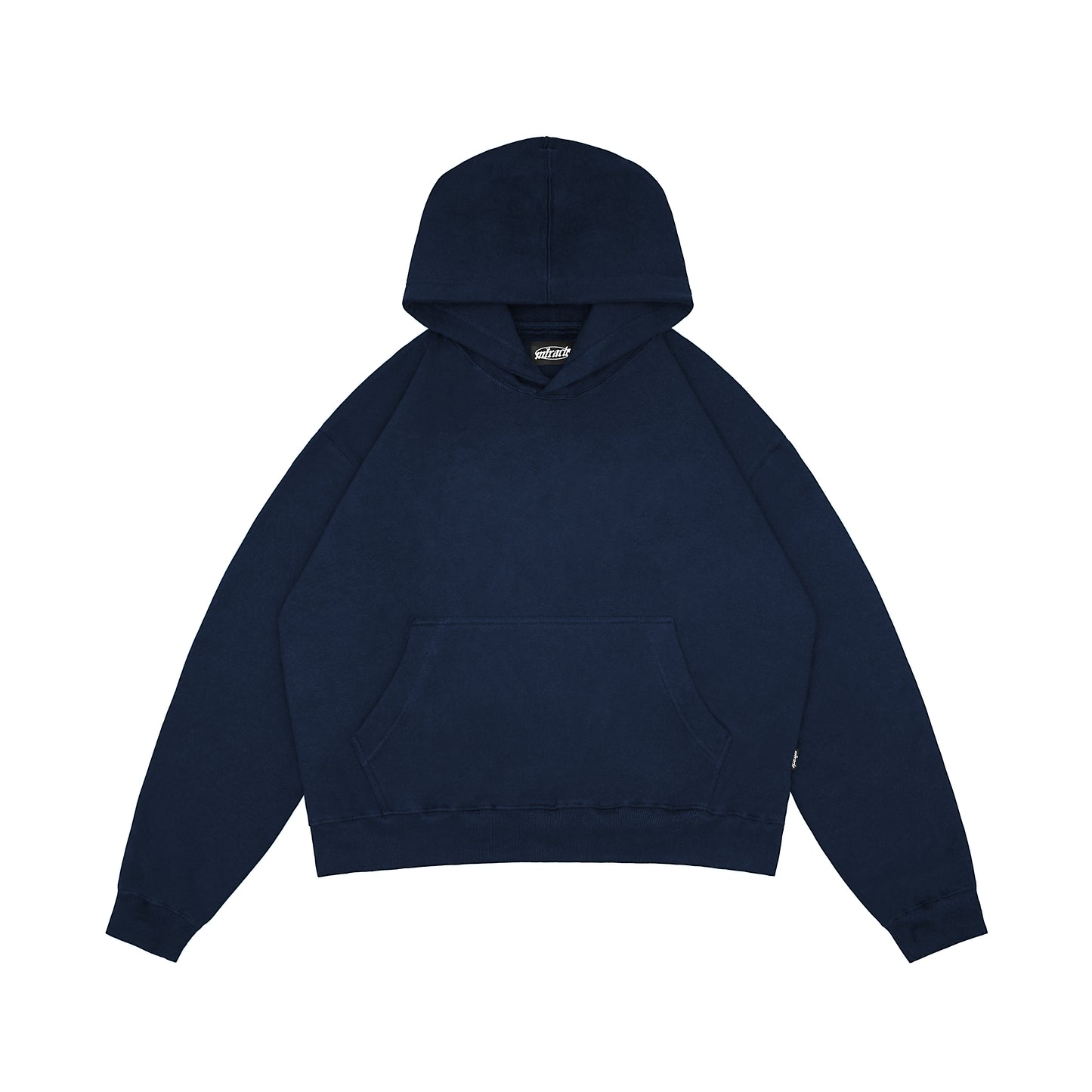 Plein Navy Boxy Hoodie