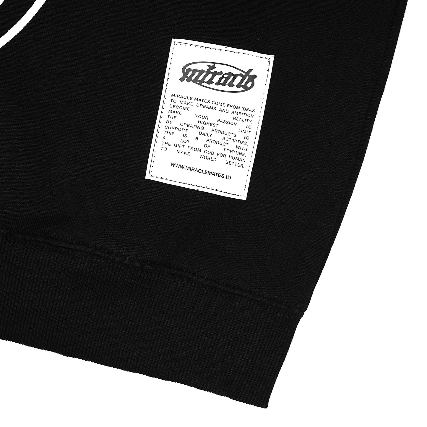 Miracle Mates - Vlast Black Hoodie Collaboration K3BI
