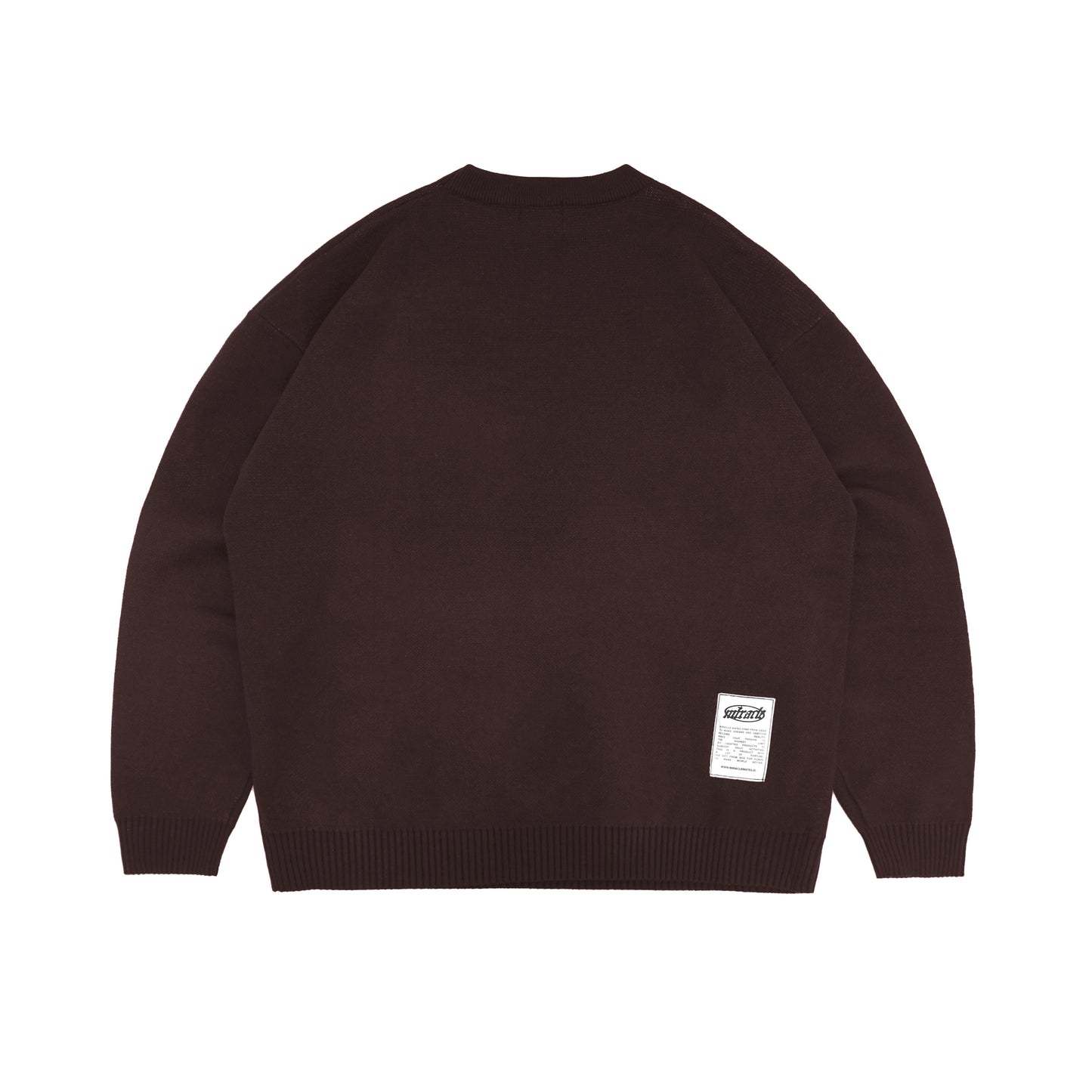 Miracle Mates - Amoor Brown Knitwear Oversized