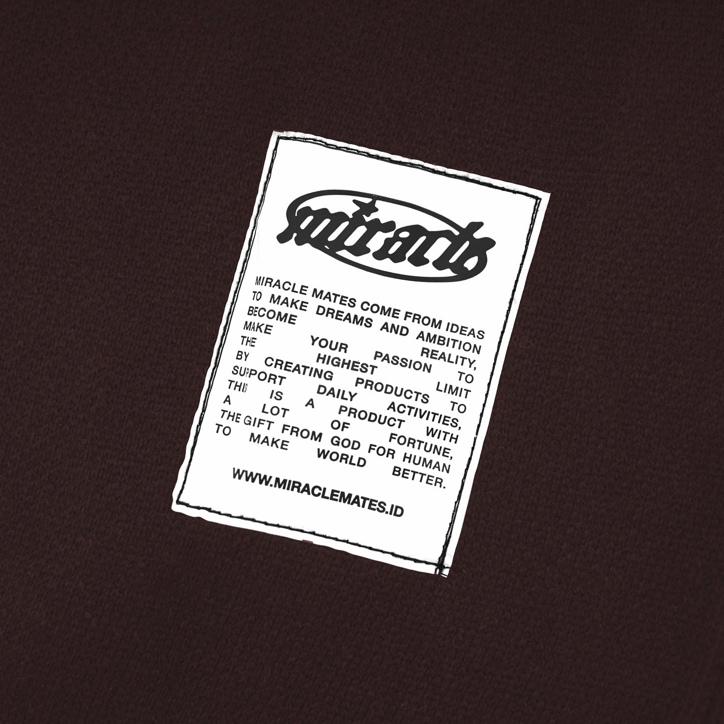 Miracle Mates - Amoor Brown Knitwear Oversized