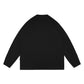 Baxster Black Longsleeve Oversized T Shirt