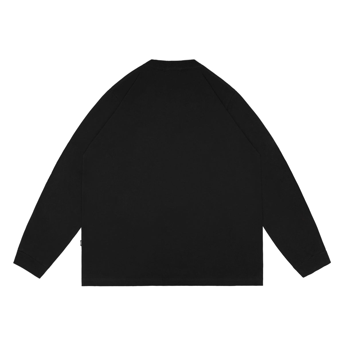 Baxster Black Longsleeve Oversized T Shirt