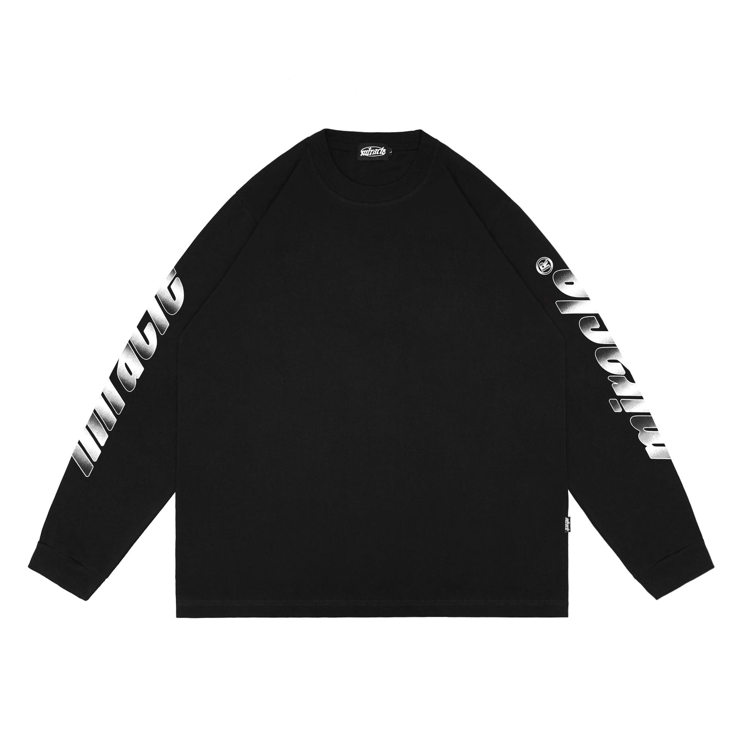Miracle Mates - Chroma Black Longsleeve Oversized T Shirt