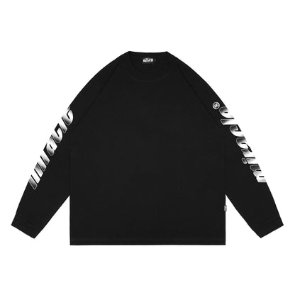 Miracle Mates - Chroma Black Longsleeve Oversized T Shirt
