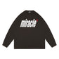 Miracle Mates - Tapper Brown Longsleeve Oversized T Shirt