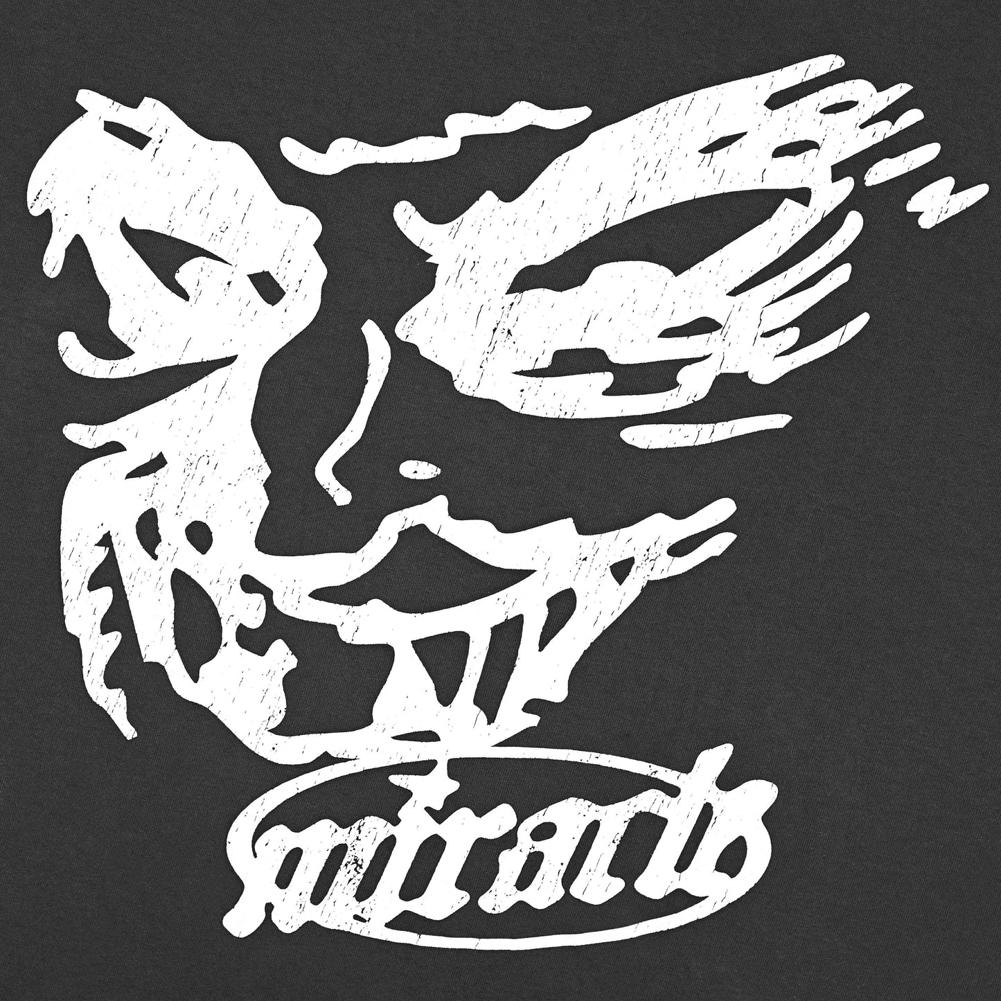 Miracle Mates - Reaper Dark Grey Longsleeve Ovsersized T Shirt