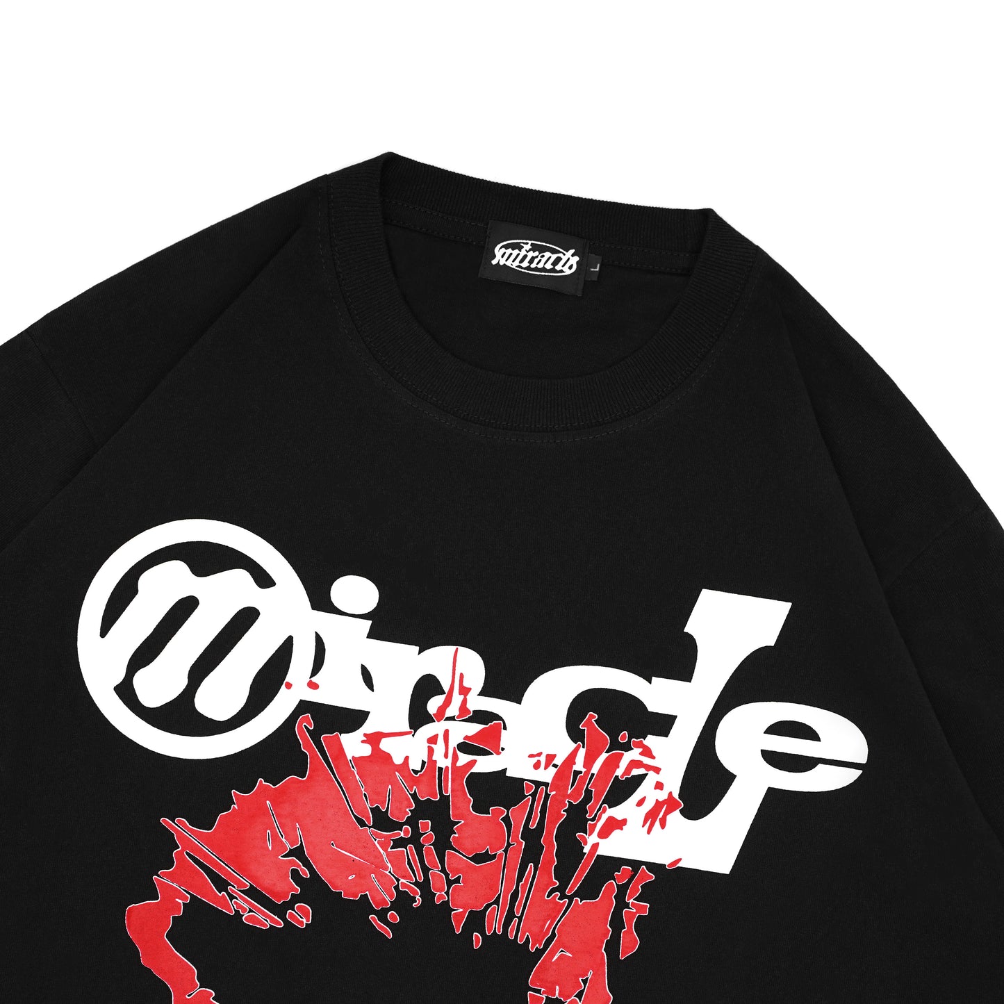 Miracle Mates - Baxster Black Longsleeve Oversized T Shirt