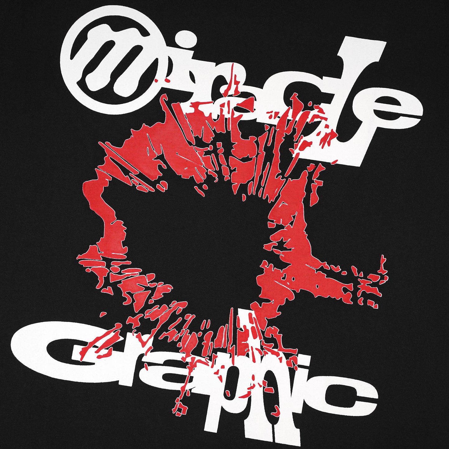 Miracle Mates - Baxster Black Longsleeve Oversized T Shirt