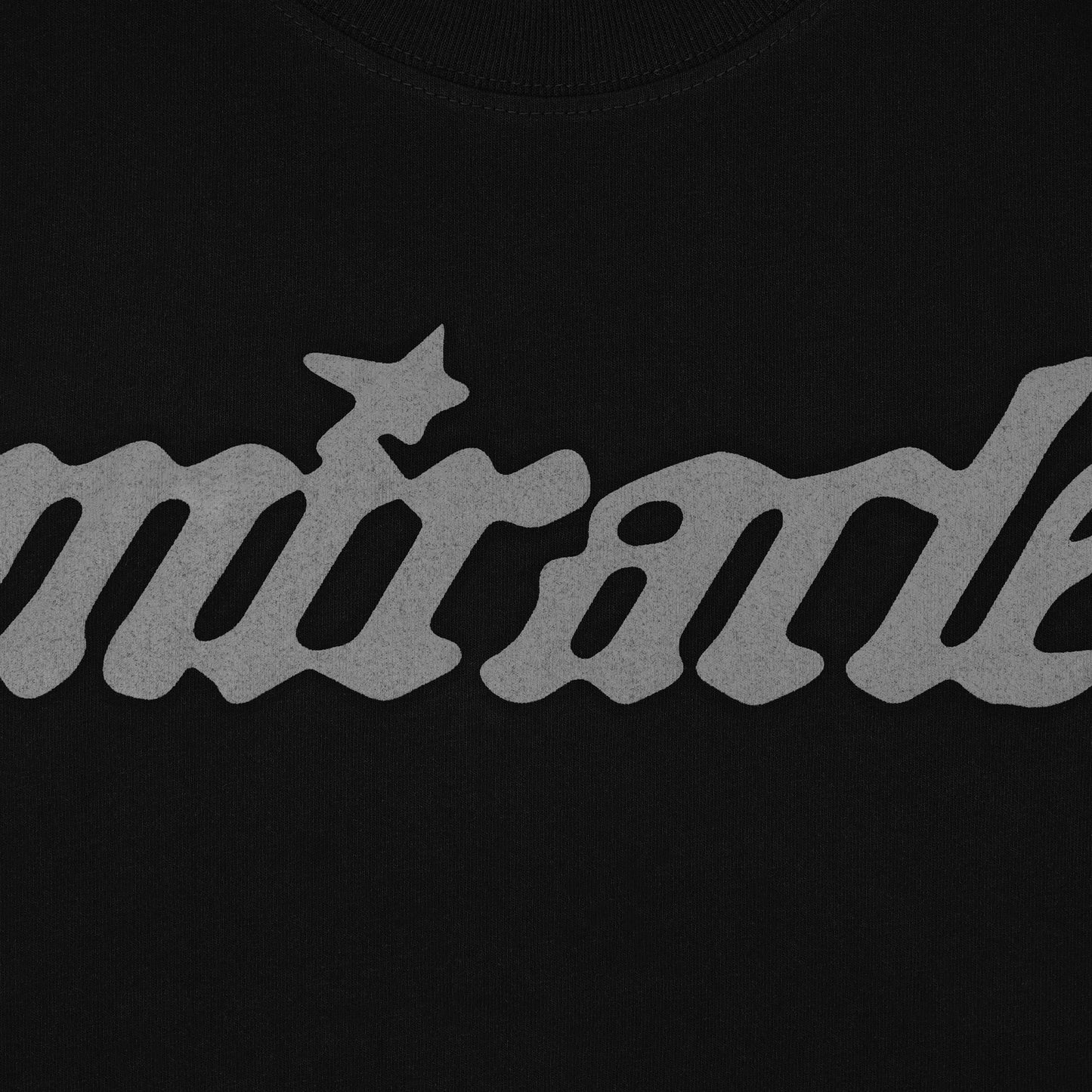 Miracle Mates - Straick Black Longsleeve Oversized T Shirt