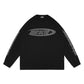 Miracle Mates - Vouta Black Longsleeve Oversized T Shirt