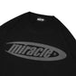 Miracle Mates - Vouta Black Longsleeve Oversized T Shirt