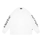 Miracle Mates - Chroma White Longsleeve Oversized T Shirt