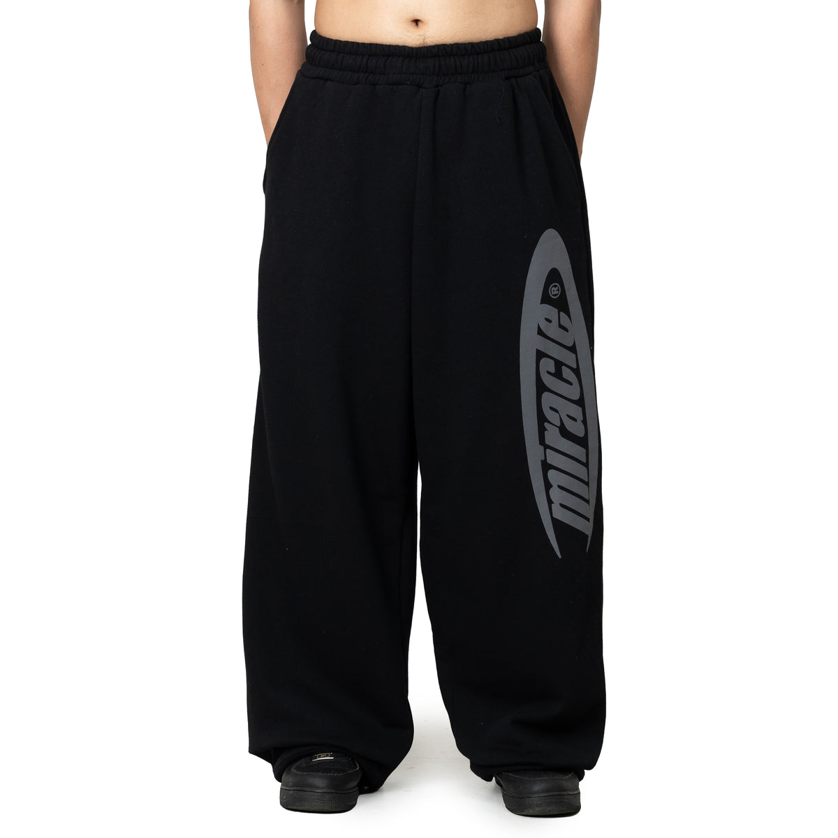 Sivore Black Baggy Sweatpants