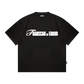Miracle Mates - Mistec Black Oversized T Shirt