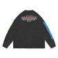 Miracle Mates - Rodeo Black Wash Longsleeve T Shirt Collaboration Poris